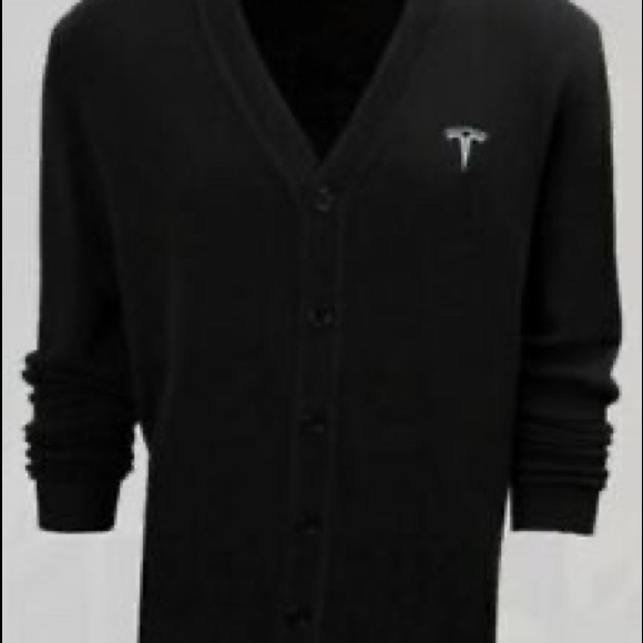 Tesla V Neck Sweater (Cardigan) - Picture 3 of 3